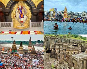 shirdi filght package for 5days form chennai which includes nasik, pandharpur, ajanta and ellora